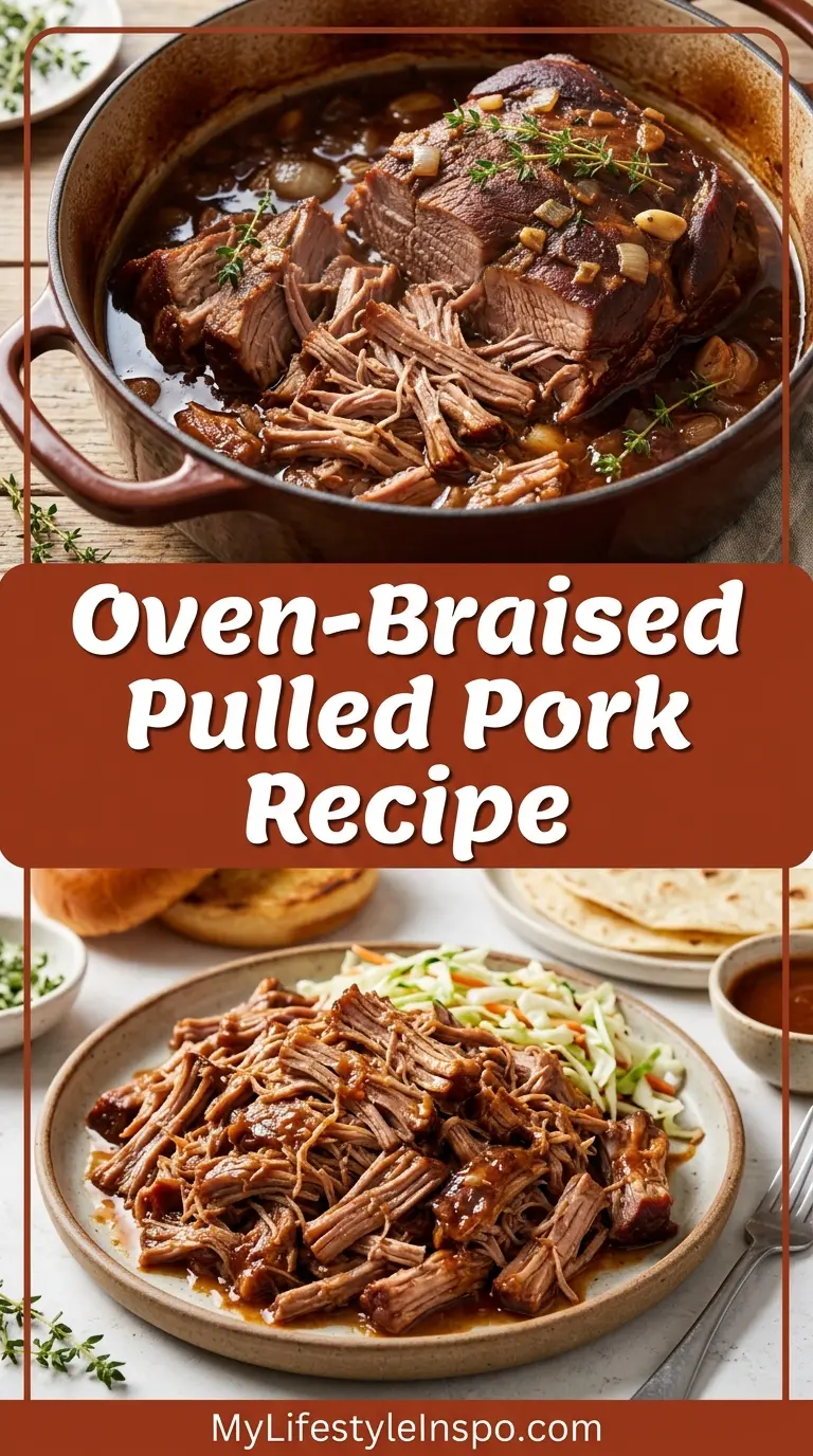 Oven-Braised Pulled Pork Recipe