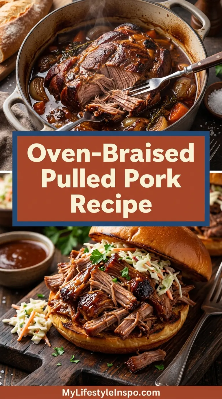 Oven-Braised Pulled Pork Recipe