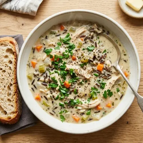 Panera Chicken Wild Rice Soup Recipe