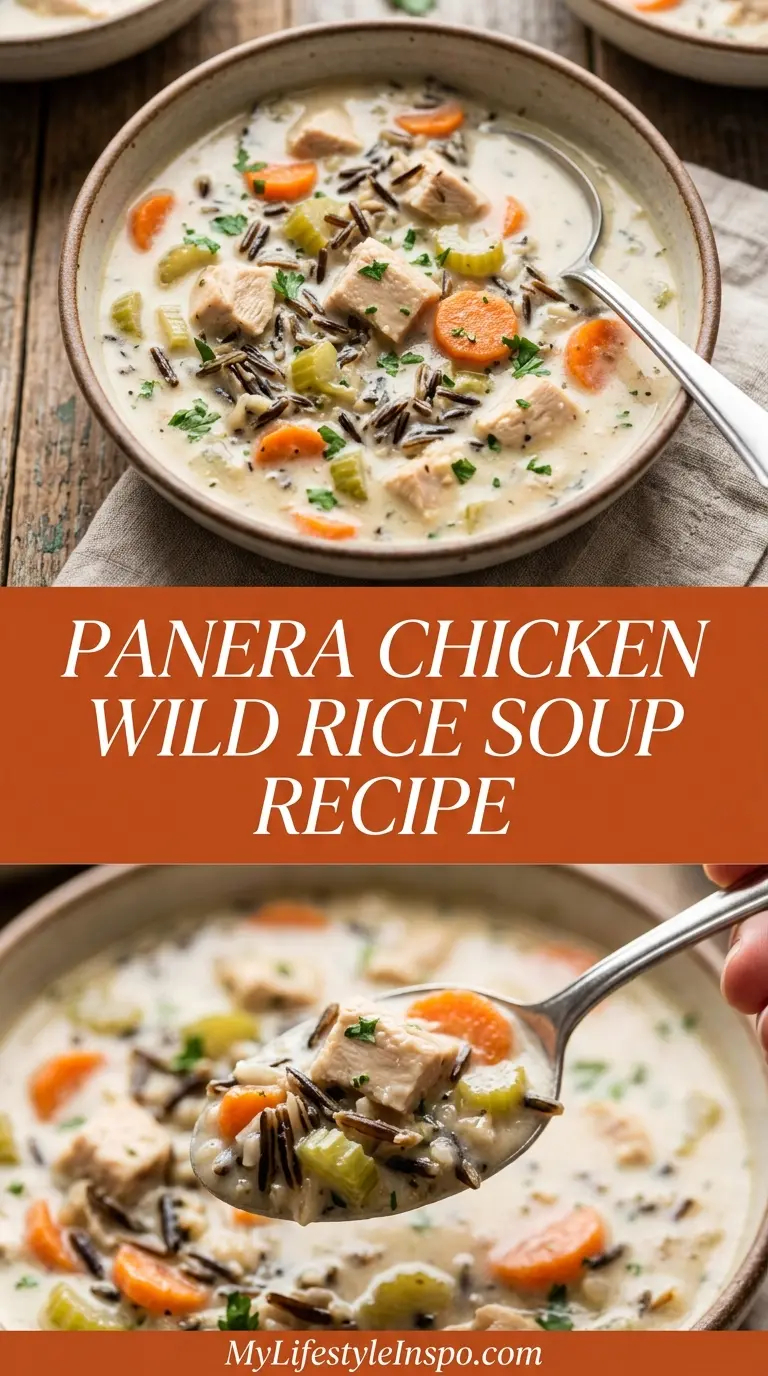 Panera Chicken Wild Rice Soup Recipe