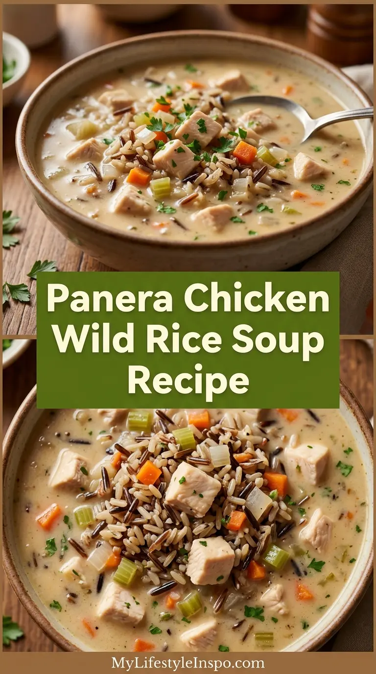 Panera Chicken Wild Rice Soup Recipe