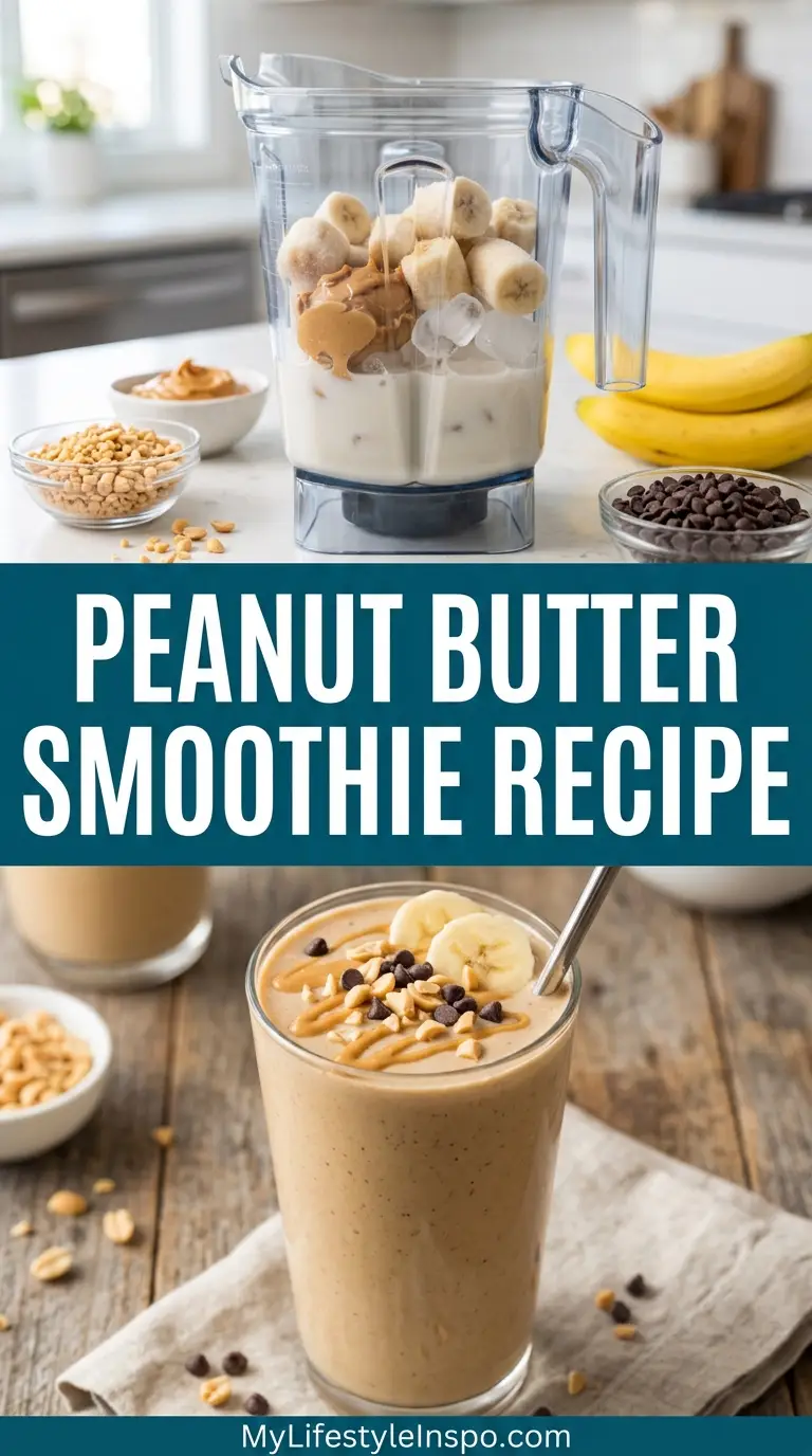 Peanut Butter Smoothie Recipe
