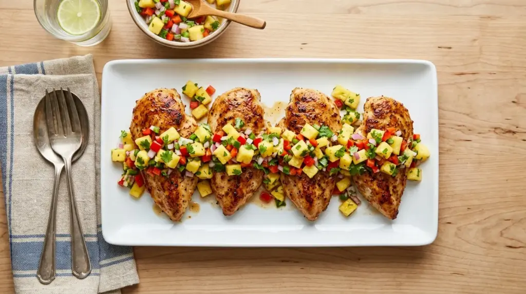 Pineapple Salsa Chicken Recipe