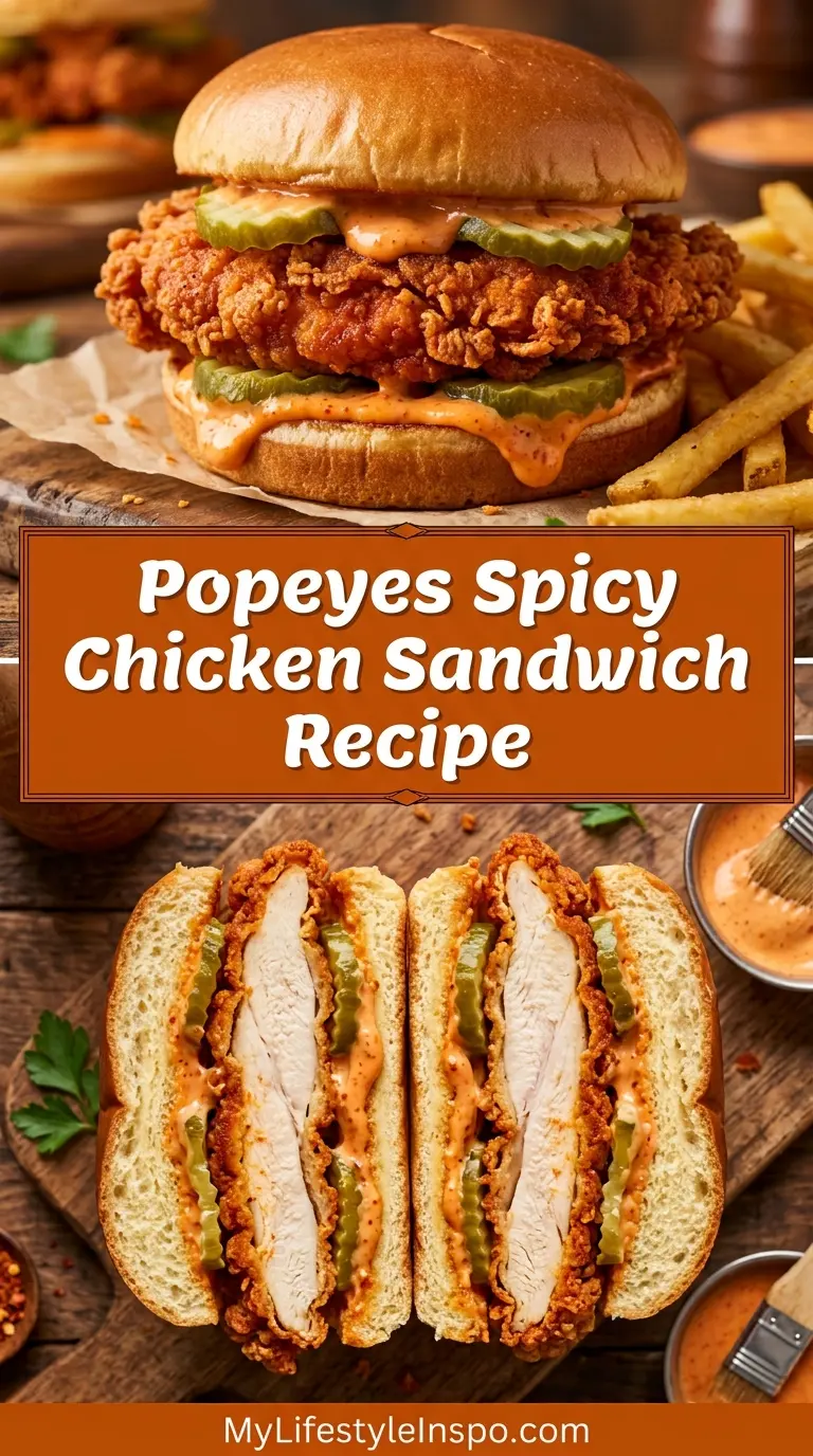 Popeyes Spicy Chicken Sandwich Recipe