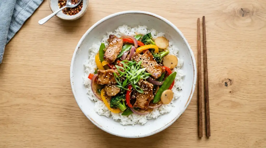 Pork Chop Stir-Fry Recipe