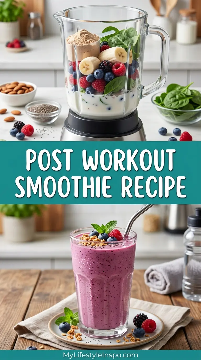 Post Workout Smoothie Recipe