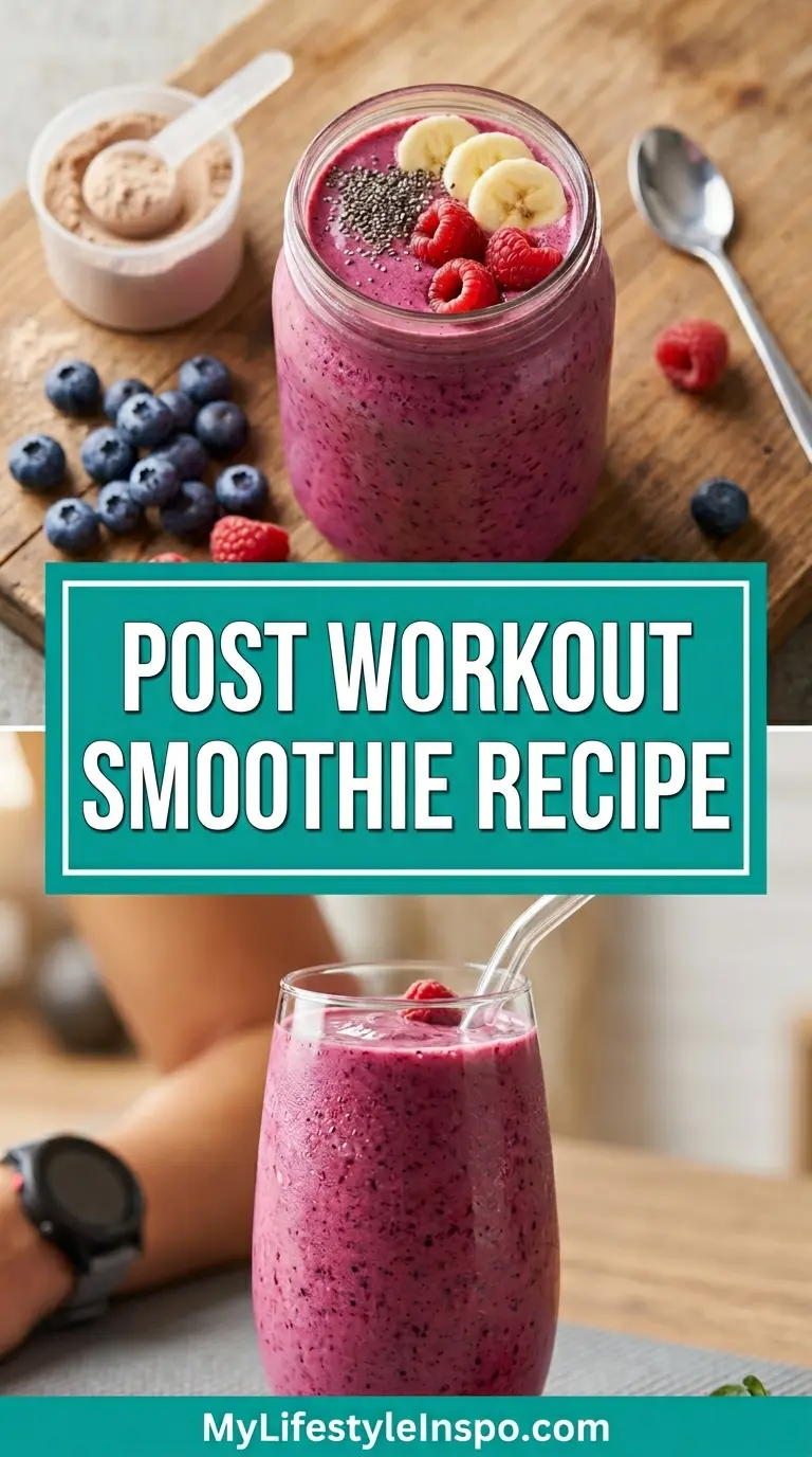 Post Workout Smoothie Recipe