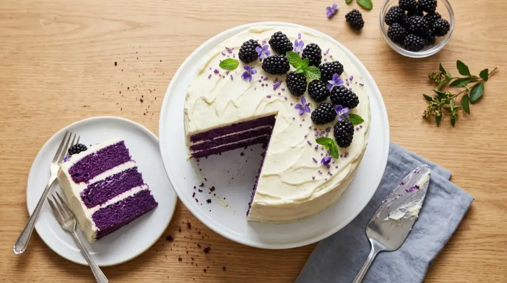 Purple Velvet Cake Recipe