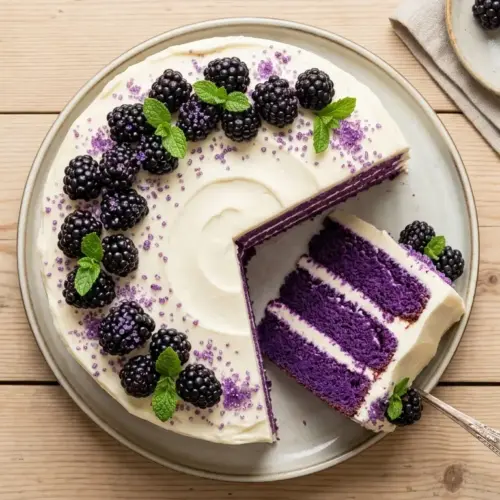 Purple Velvet Cake Recipe