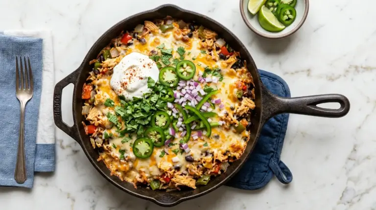Queso Chicken and Rice Recipe