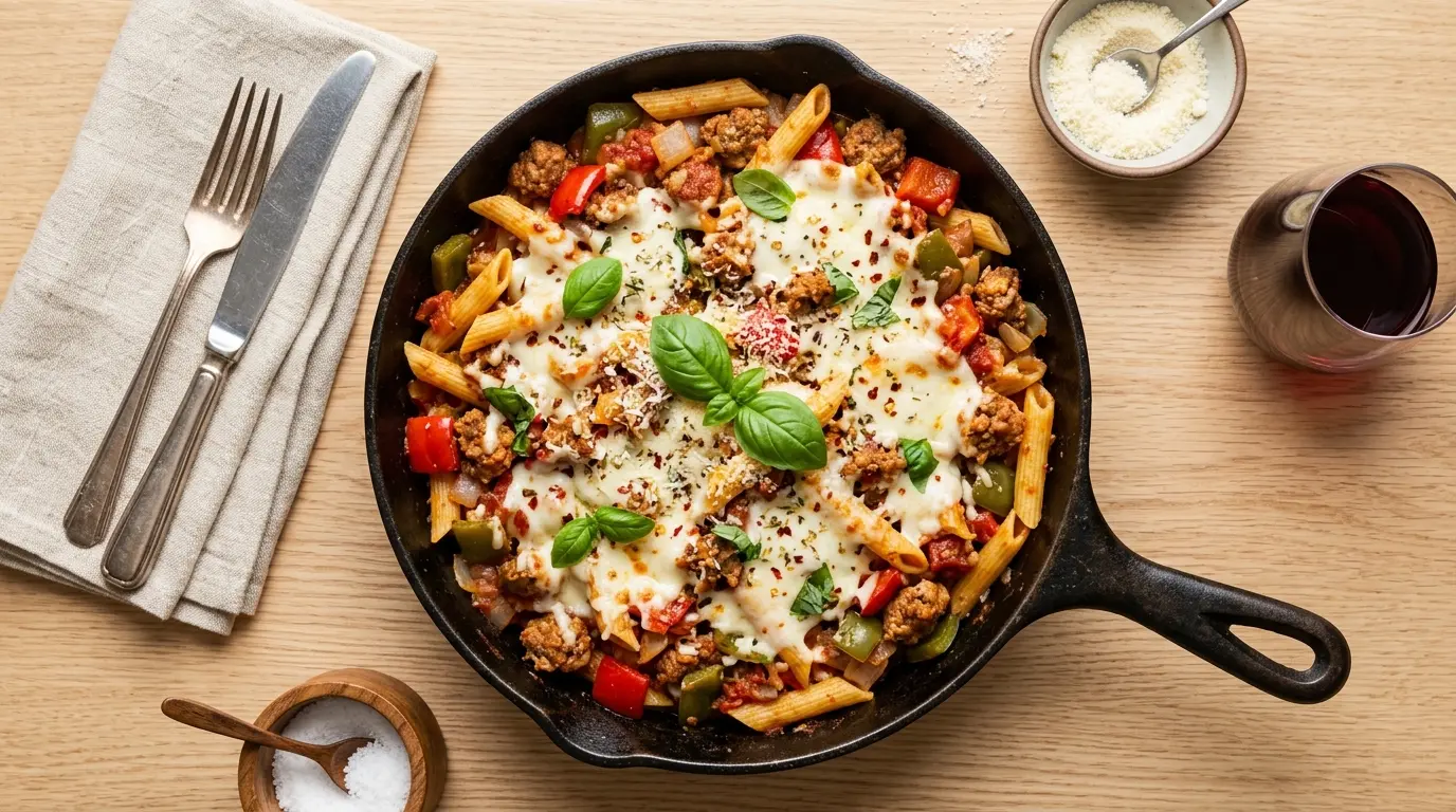Quick Italian Skillet Dinner Recipe