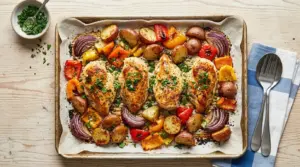 Ranch Chicken Sheet Pan Dinner