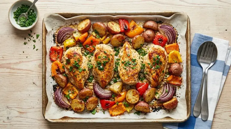 Ranch Chicken Sheet Pan Dinner