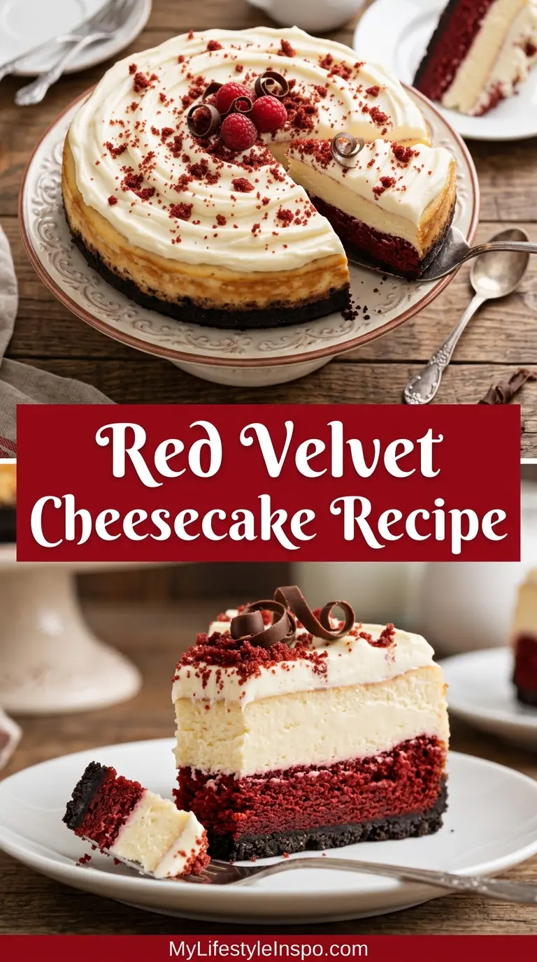 Red Velvet Cheesecake Recipe