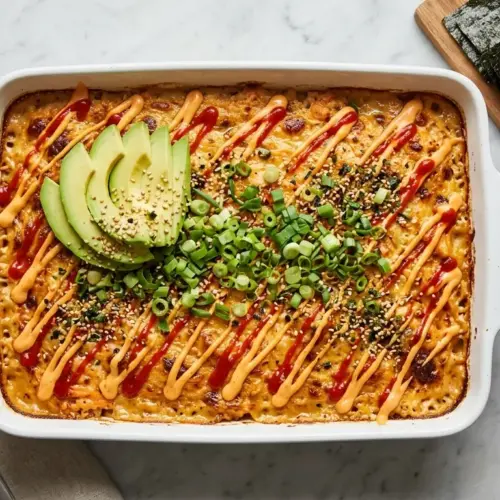 Salmon Sushi Bake Recipe