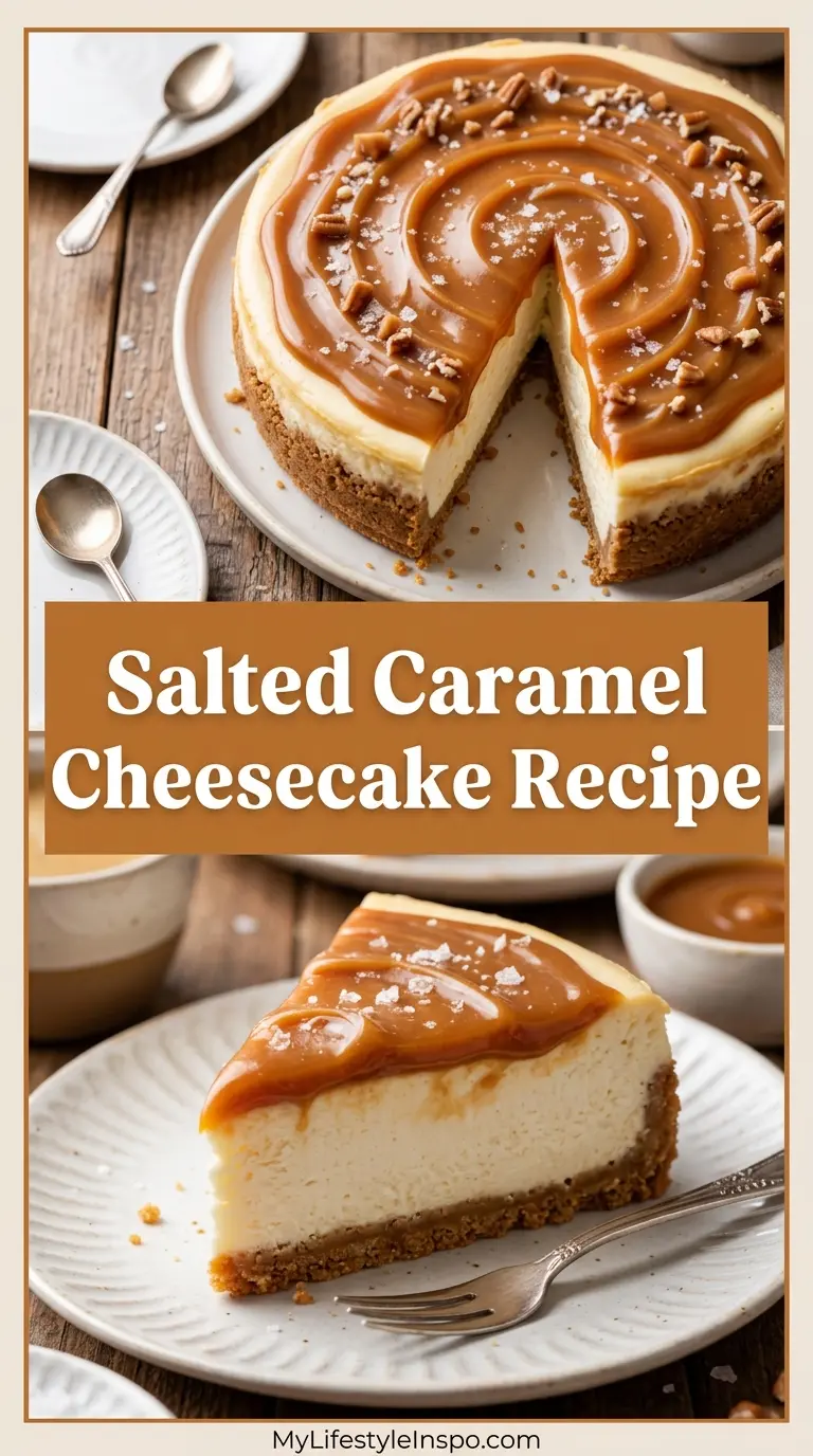 Salted Caramel Cheesecake Recipe