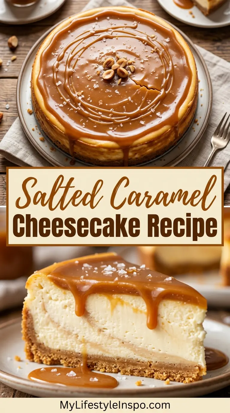 Salted Caramel Cheesecake Recipe