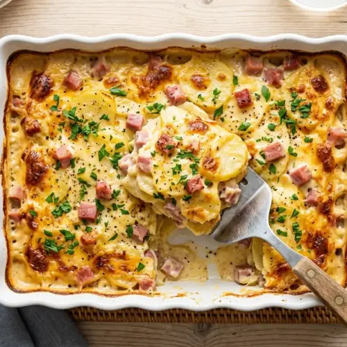 Scalloped Potatoes and Ham Recipe