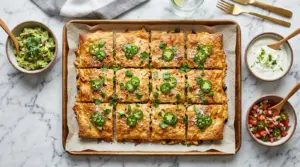 Sheet Pan Quesadilla Recipe