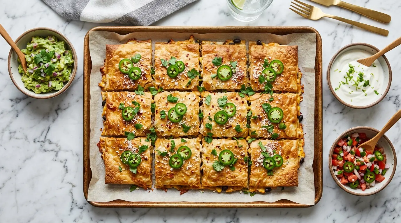 Sheet Pan Quesadilla Recipe