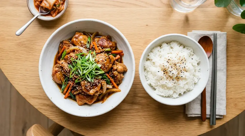 Skillet Chicken Bulgogi Recipe