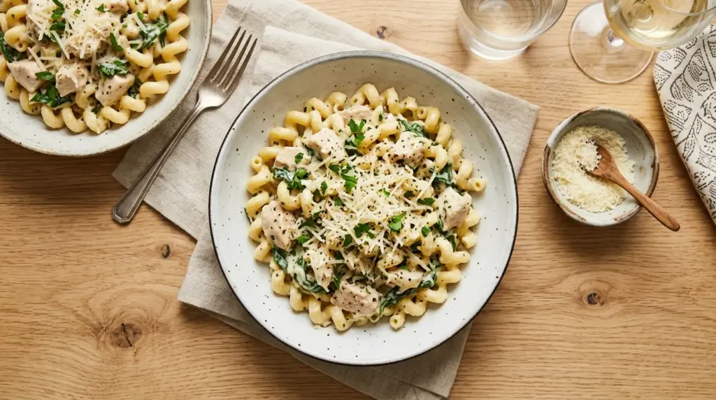 Slow Cooker Boursin Chicken and Pasta Recipe