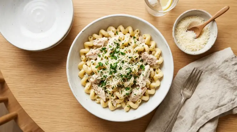 Slow Cooker Boursin Chicken and Pasta Recipe