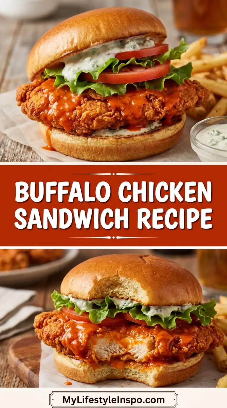 Slow Cooker Buffalo Chicken Sandwich Recipe
