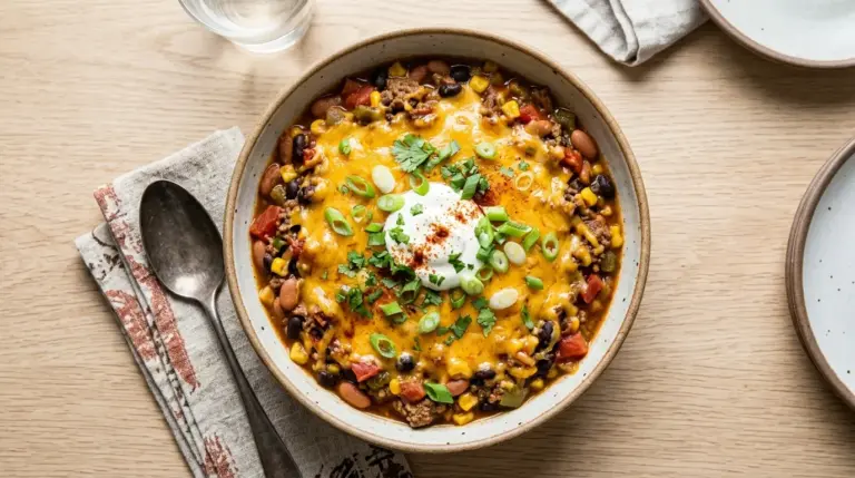 Slow Cooker Cowboy Casserole Recipe