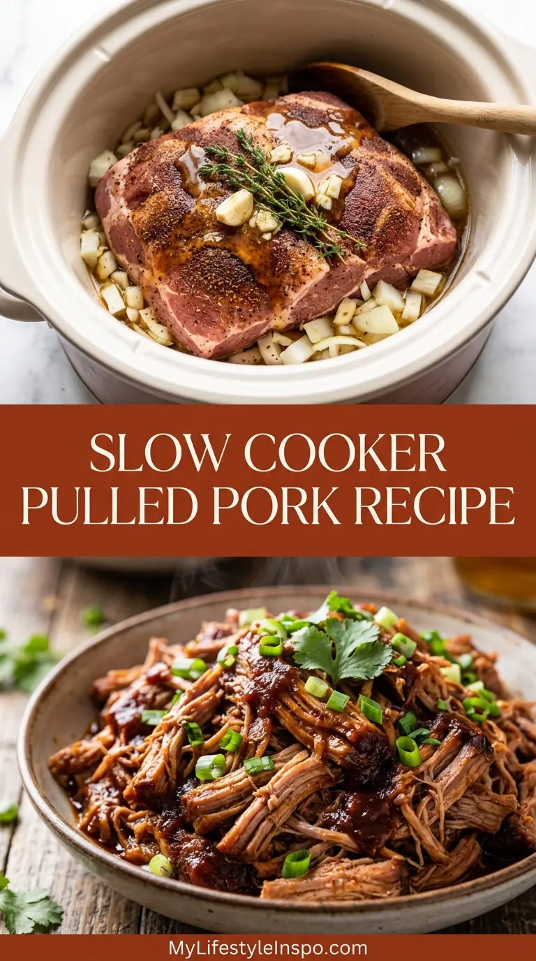 Slow Cooker Pulled Pork Recipe