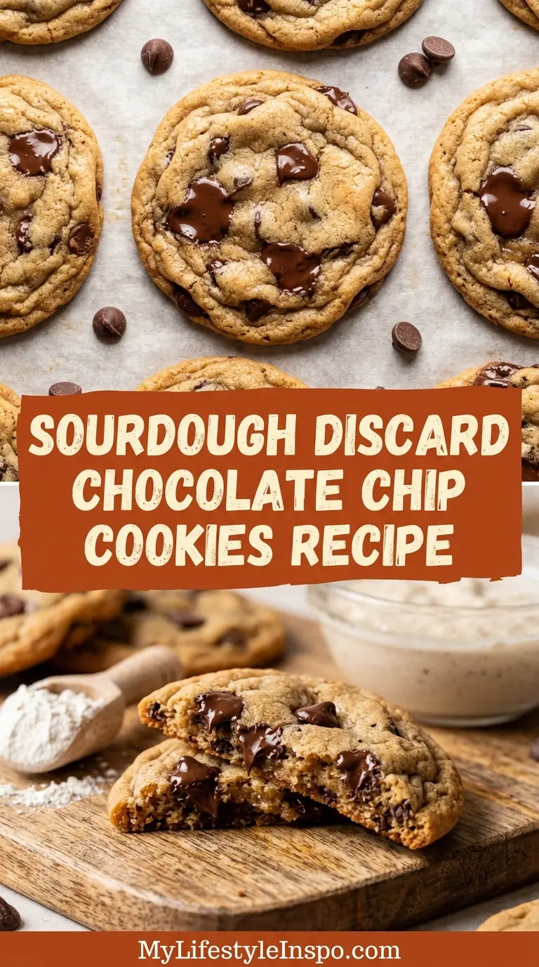 Sourdough Discard Chocolate Chip Cookies Recipe