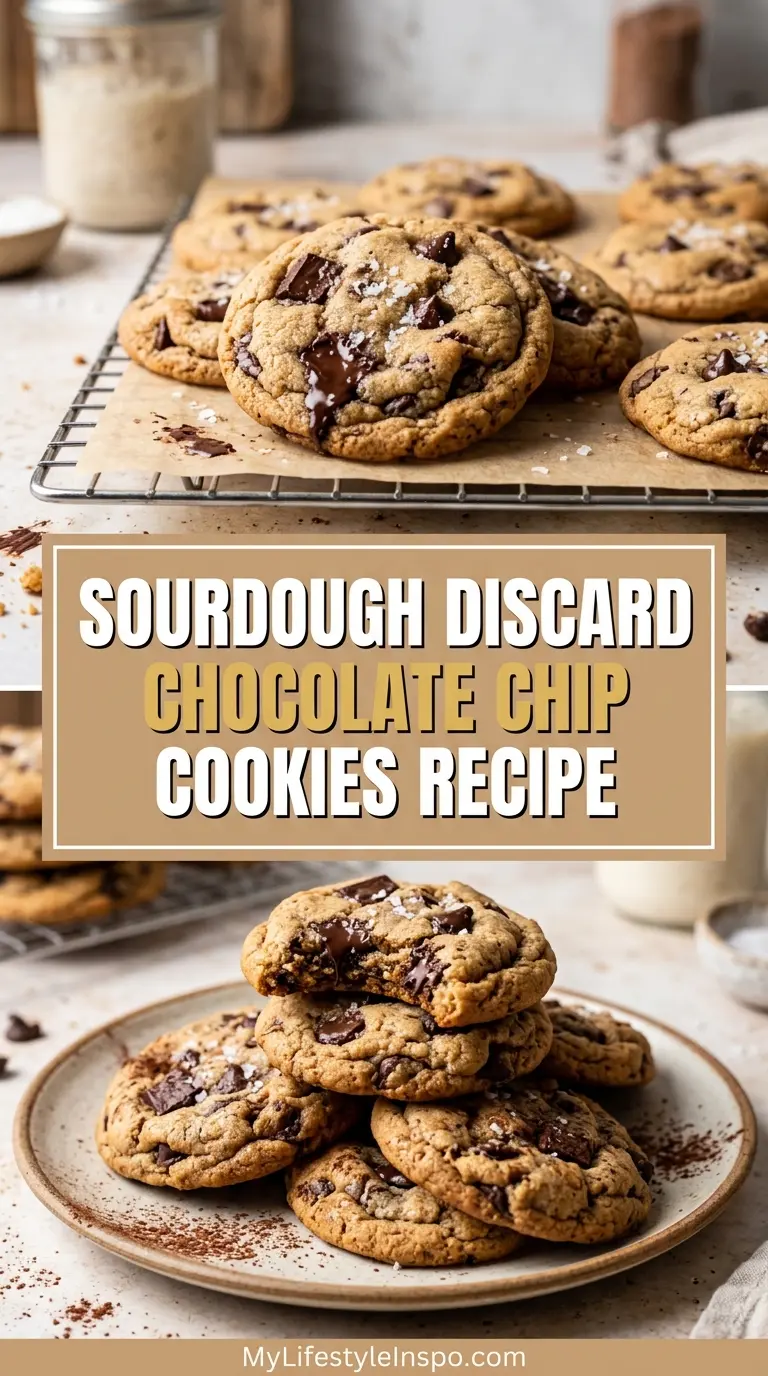 Sourdough Discard Chocolate Chip Cookies Recipe