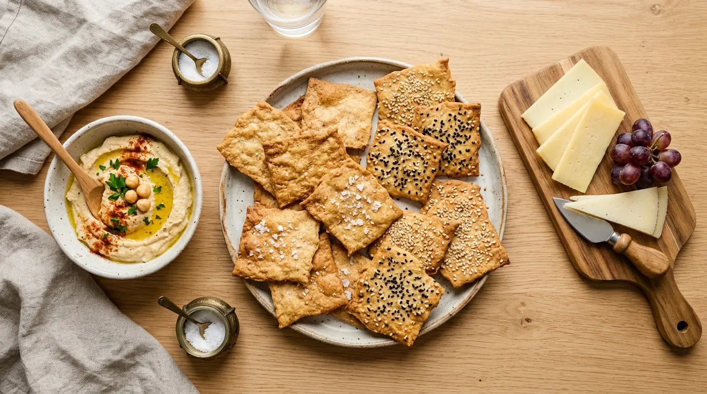Sourdough Discard Crackers Recipe
