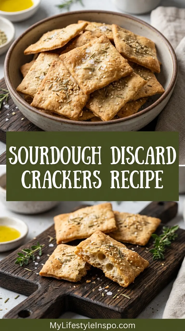 Sourdough Discard Crackers Recipe