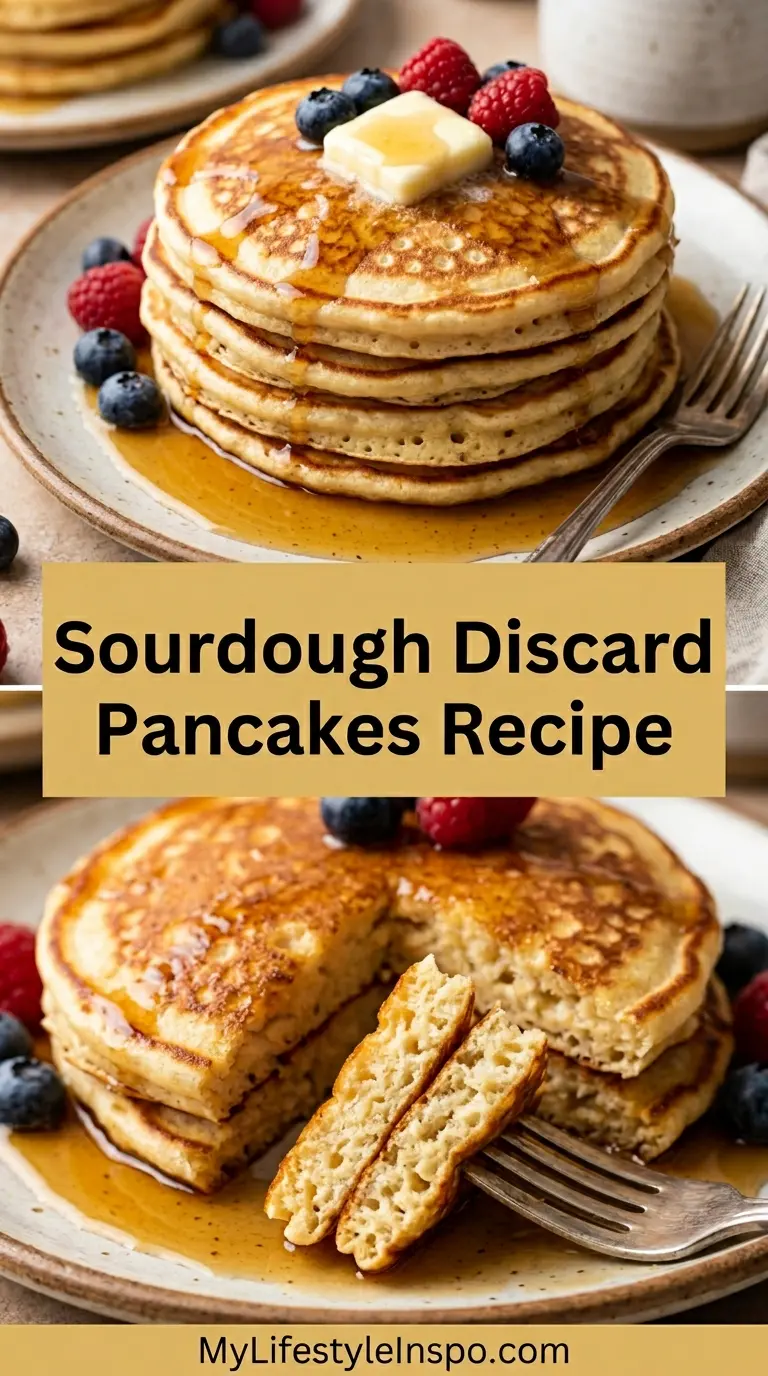 Sourdough Discard Pancakes Recipe
