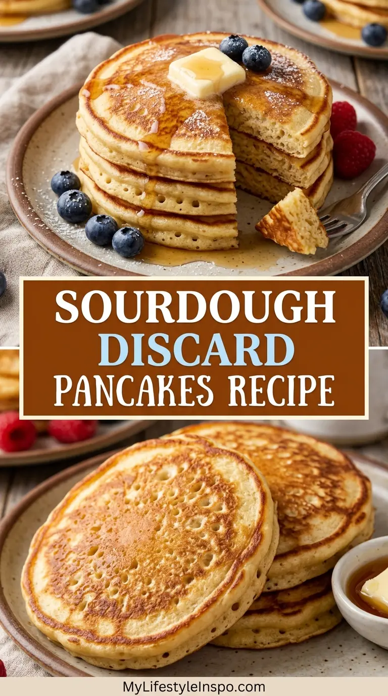 Sourdough Discard Pancakes Recipe