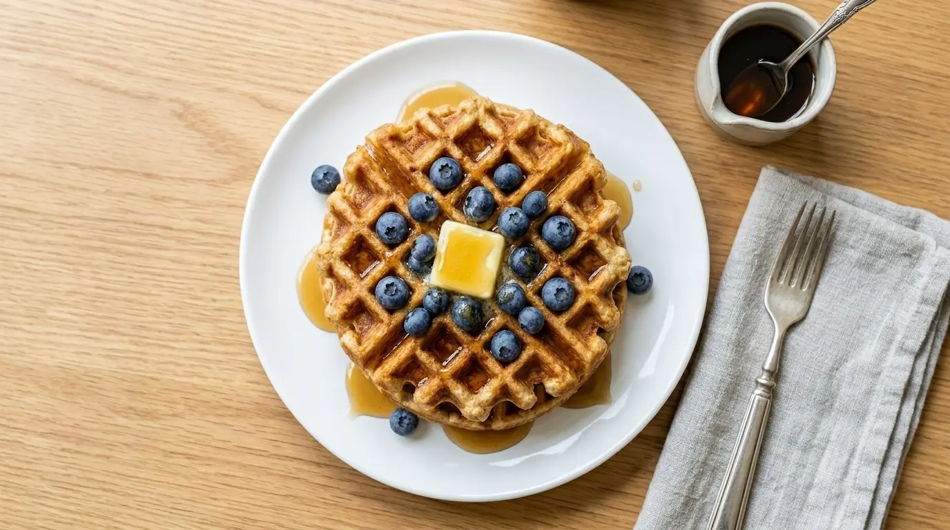Sourdough Discard Waffles Recipe