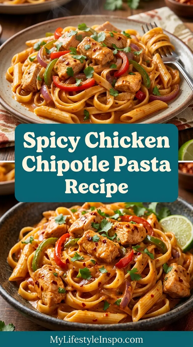 Spicy Chicken Chipotle Pasta Recipe