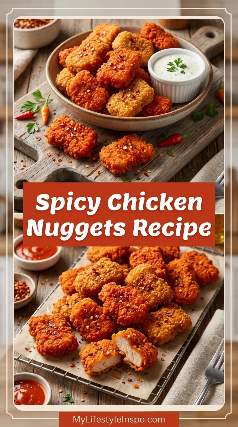 Spicy Chicken Nuggets Recipe