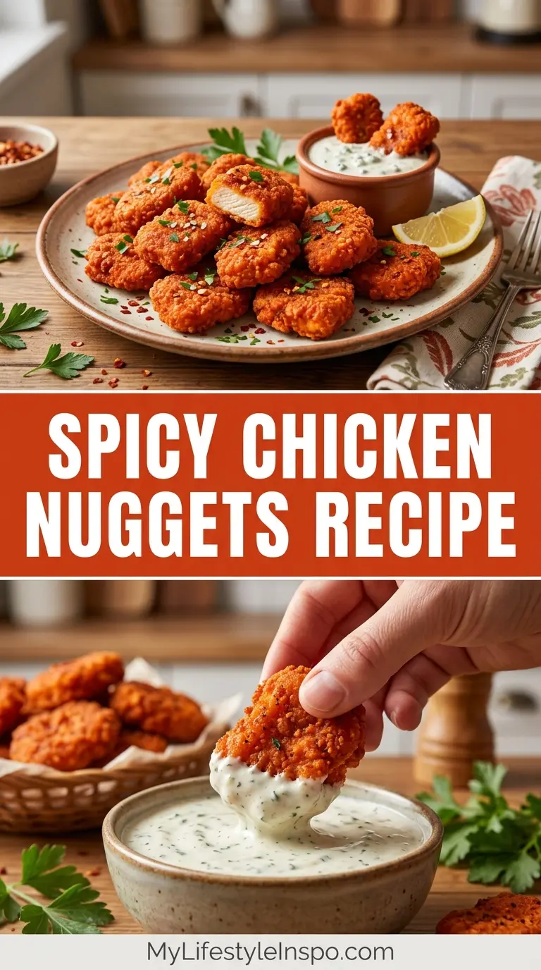 Spicy Chicken Nuggets Recipe