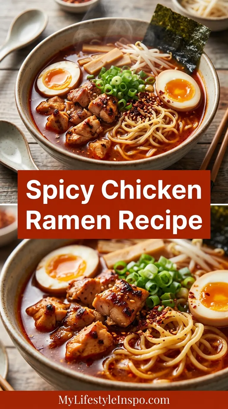 Spicy Chicken Ramen Recipe