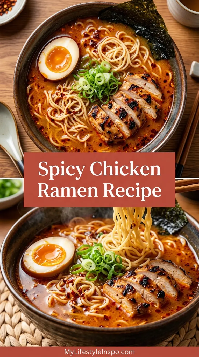 Spicy Chicken Ramen Recipe