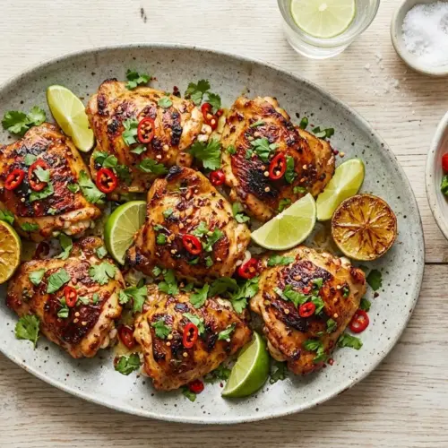 Spicy Garlic Lime Chicken Recipe