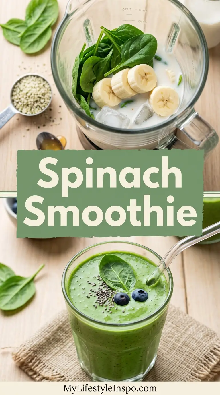 Spinach Smoothie Recipe