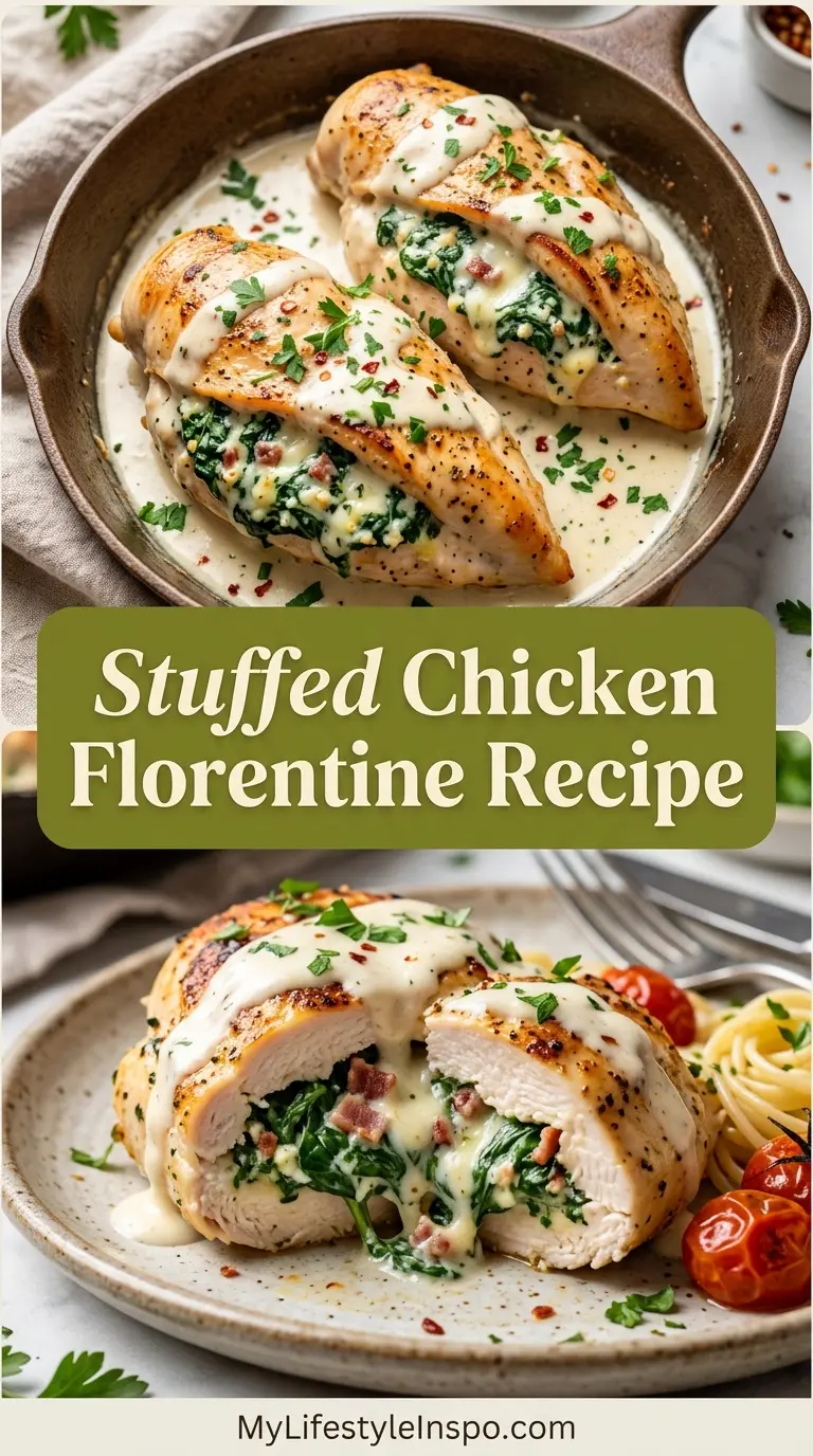 Stuffed Chicken Florentine Recipe