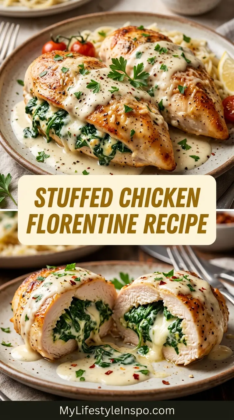 Stuffed Chicken Florentine Recipe