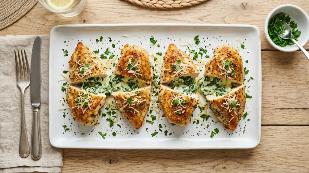 Stuffed Chicken Florentine Recipe