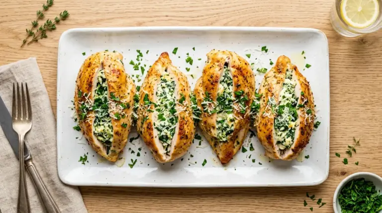 Stuffed Chicken Florentine Recipe