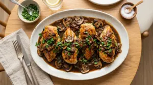 Stuffed Chicken Marsala Recipe