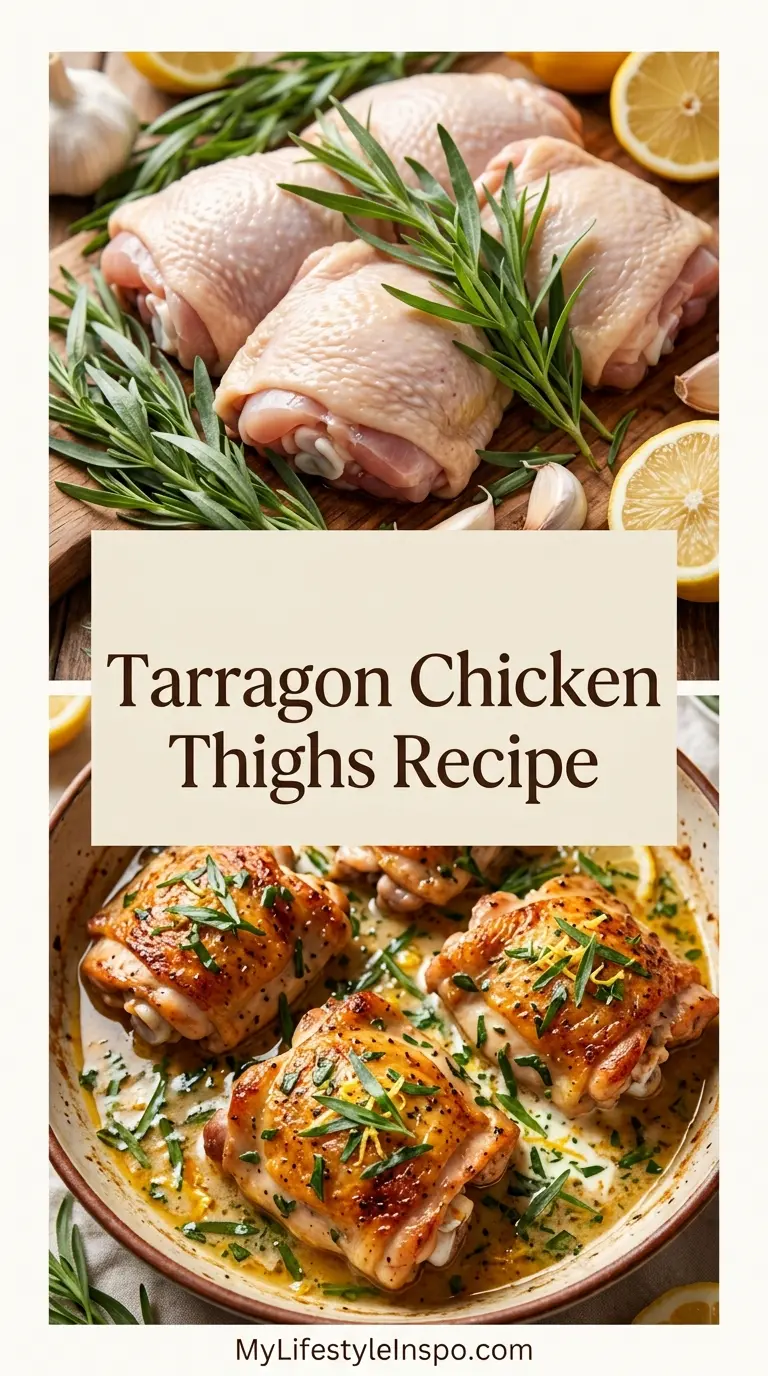 Tarragon Chicken Thighs Recipe